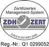 Zertifikat nach DIN EN ISO 9001:2008