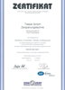 Zertifikat nach DIN EN ISO 9001